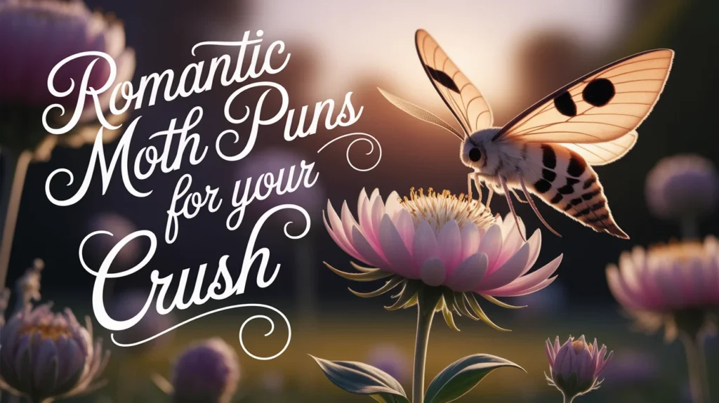 Romantic Moth Puns for Your Crush