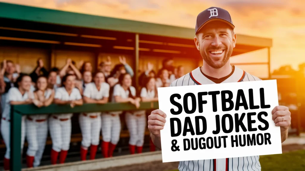 Softball Dad Jokes & Dugout Humor