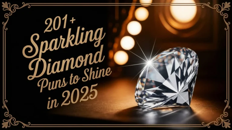Sparkling Diamond Puns to Shine