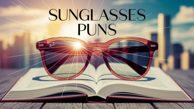 Sunglasses Puns