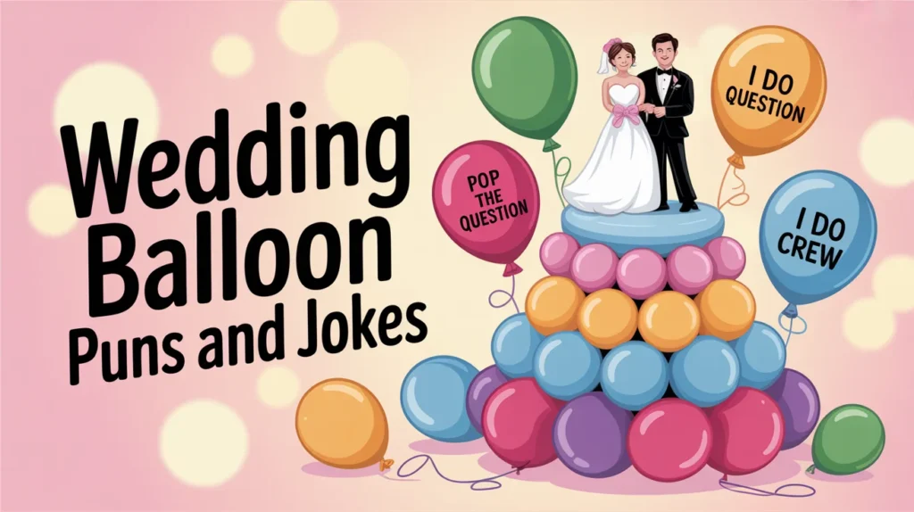 Wedding Balloon Puns and Jokes