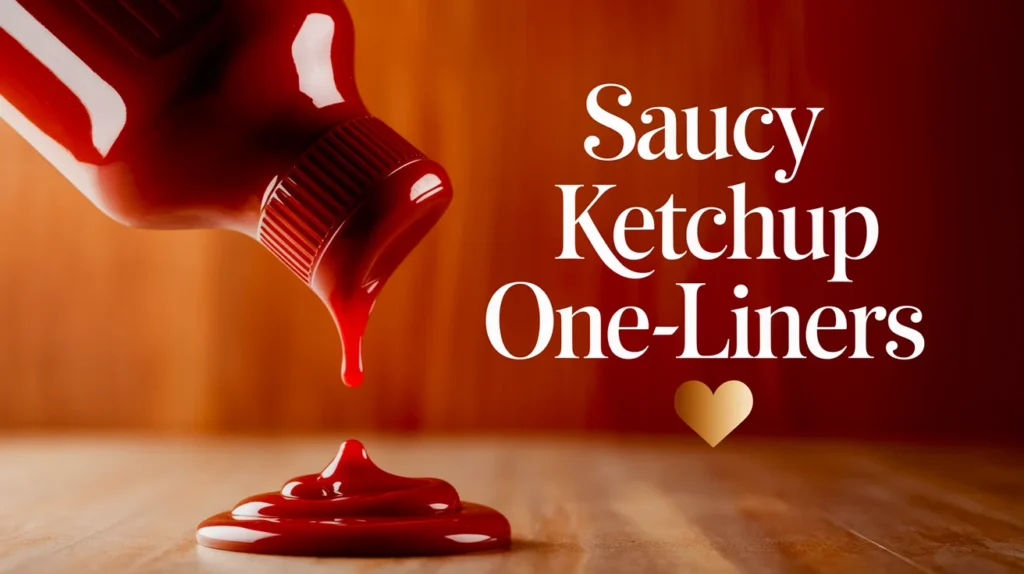 Saucy Ketchup One-Liners