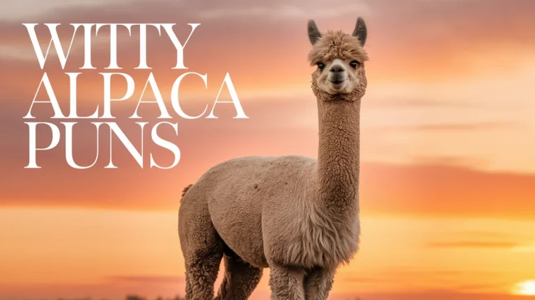 Alpaca Puns