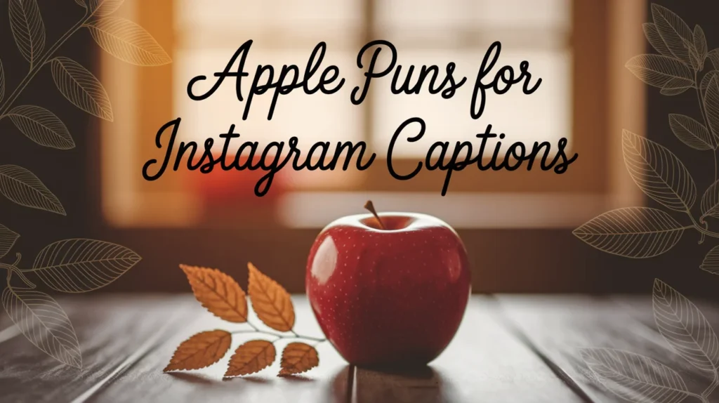 Apple Puns for Instagram Captions
