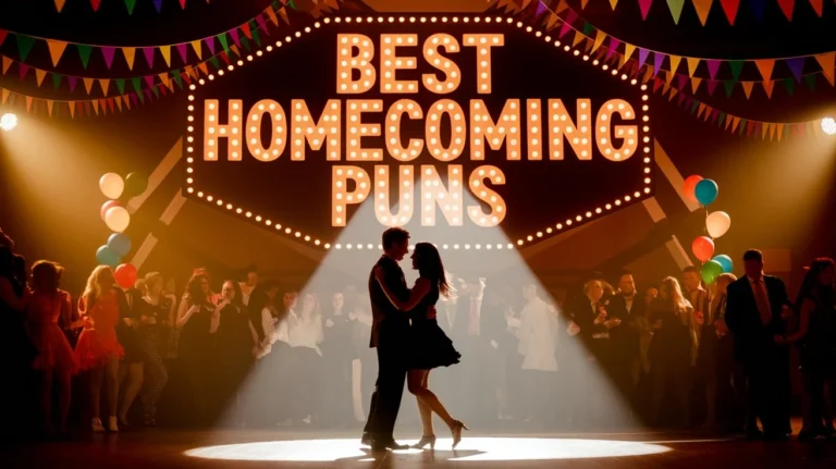 Best Homecoming Puns