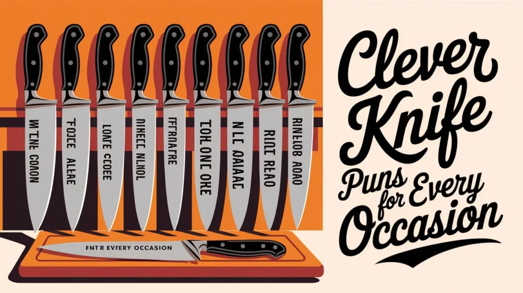 Clever Knife Puns for Every Occasion