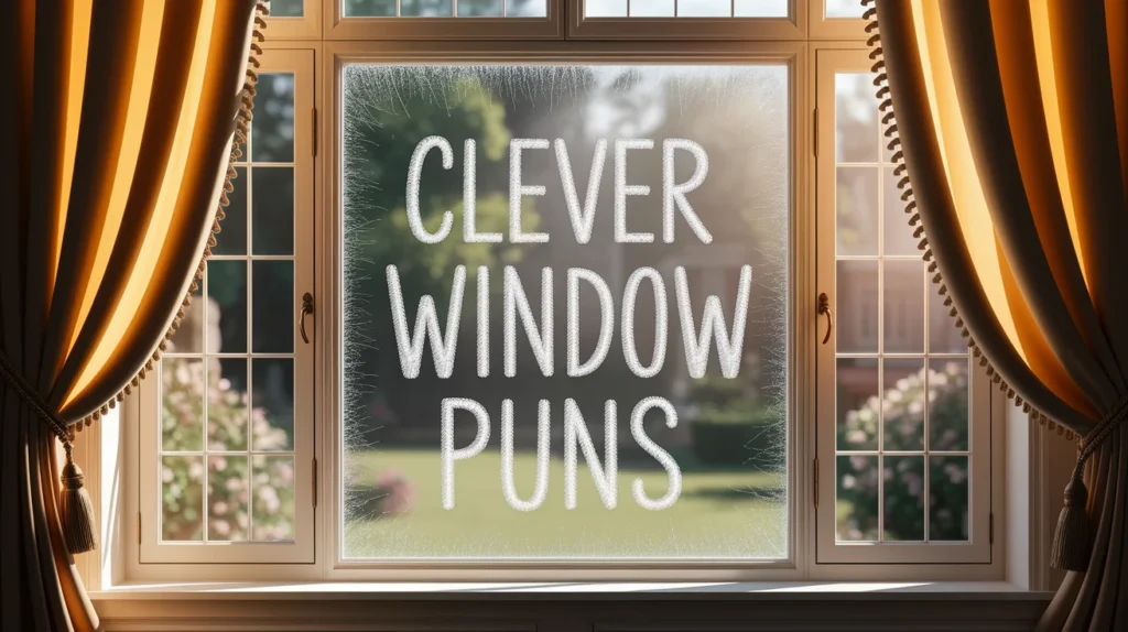 Clever Window Puns