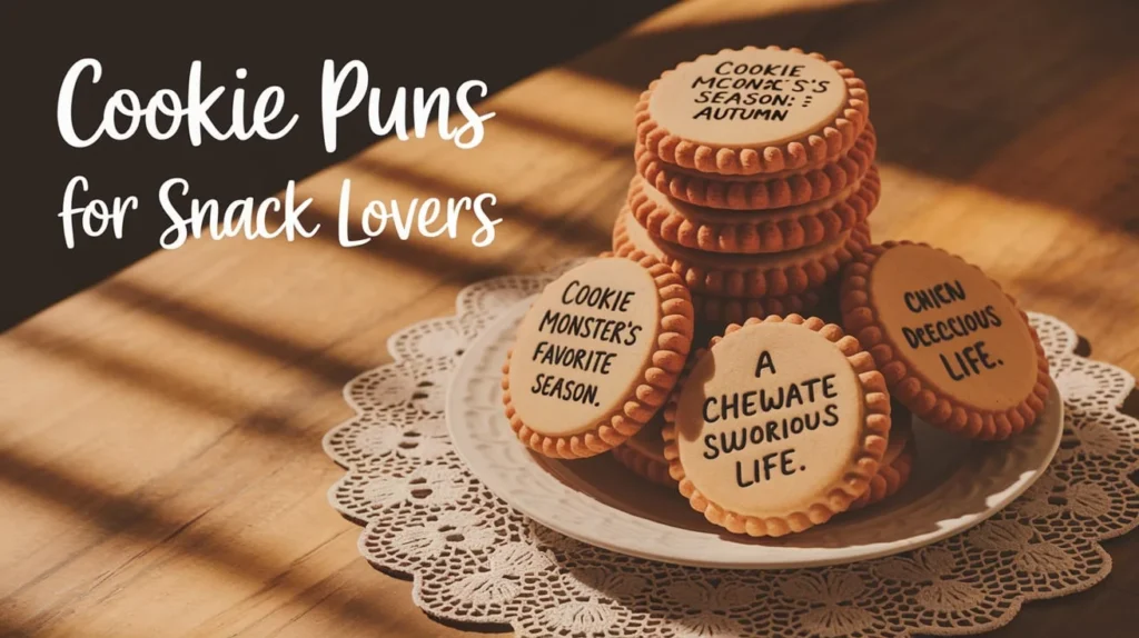 Cookie Puns for Snack Lovers