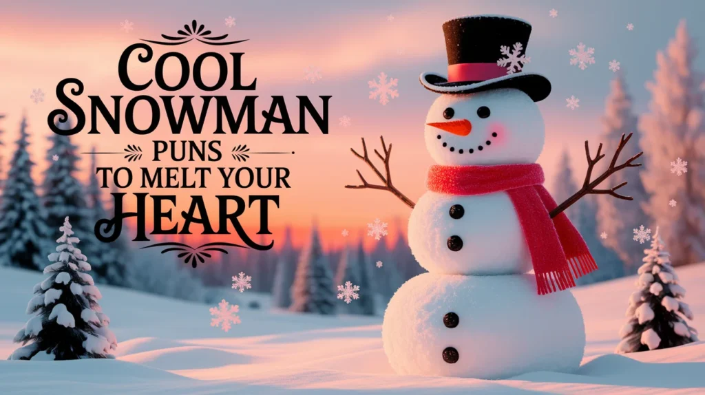 Cool Snowman Puns to Melt Your Heart