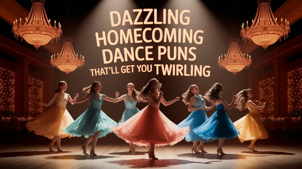 Dazzling Homecoming Dance Puns Thatāll Get You Twirling