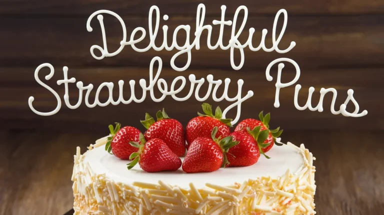 Delightful Strawberry Puns