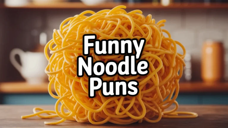 Funny Noodle Puns