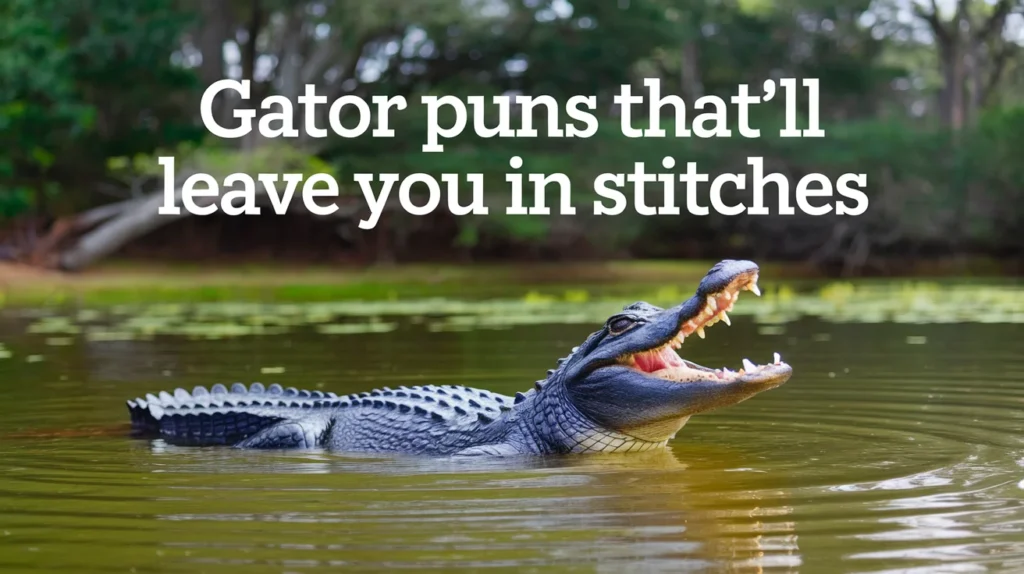 Gator Puns That’ll Leave You in Stitches