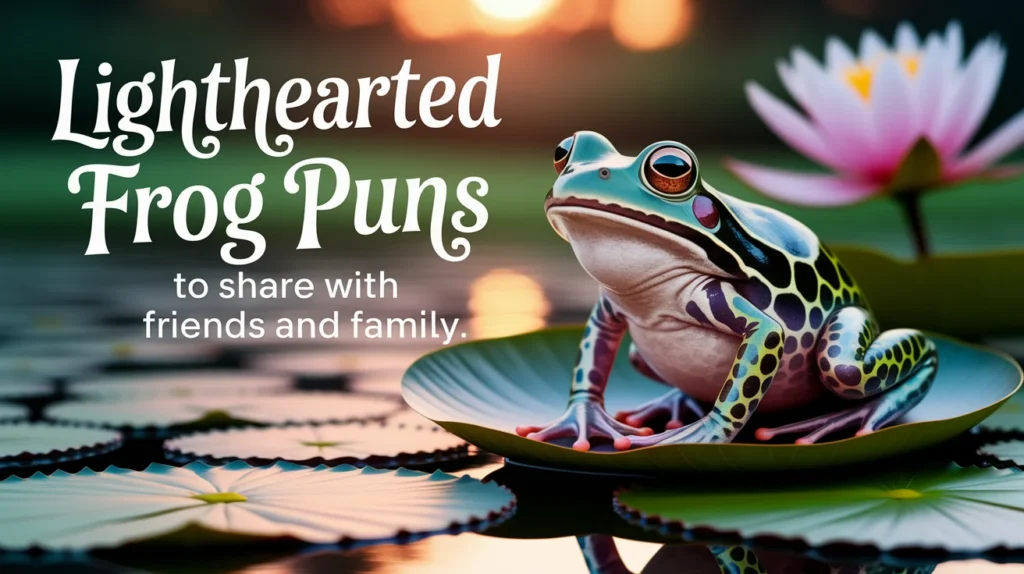 Lighthearted Frog Puns to Share with Friends and Family