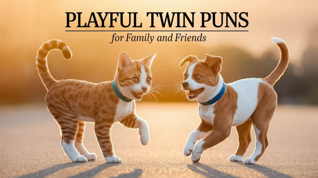 Playful Twin Puns for Family and Friends