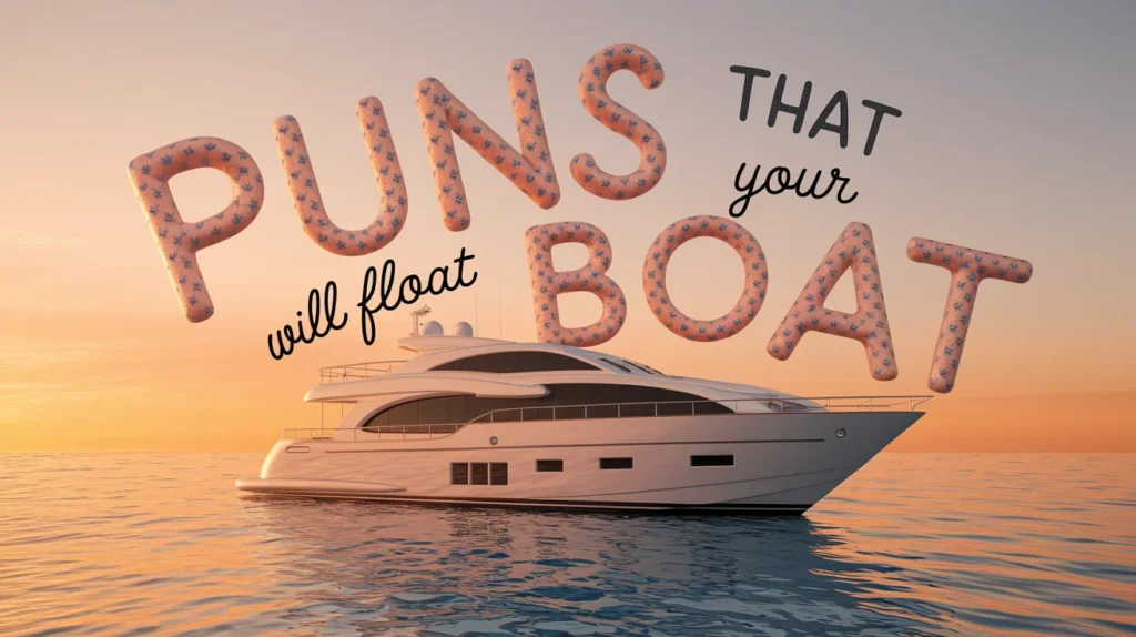 Puns That Will Float Your Boat