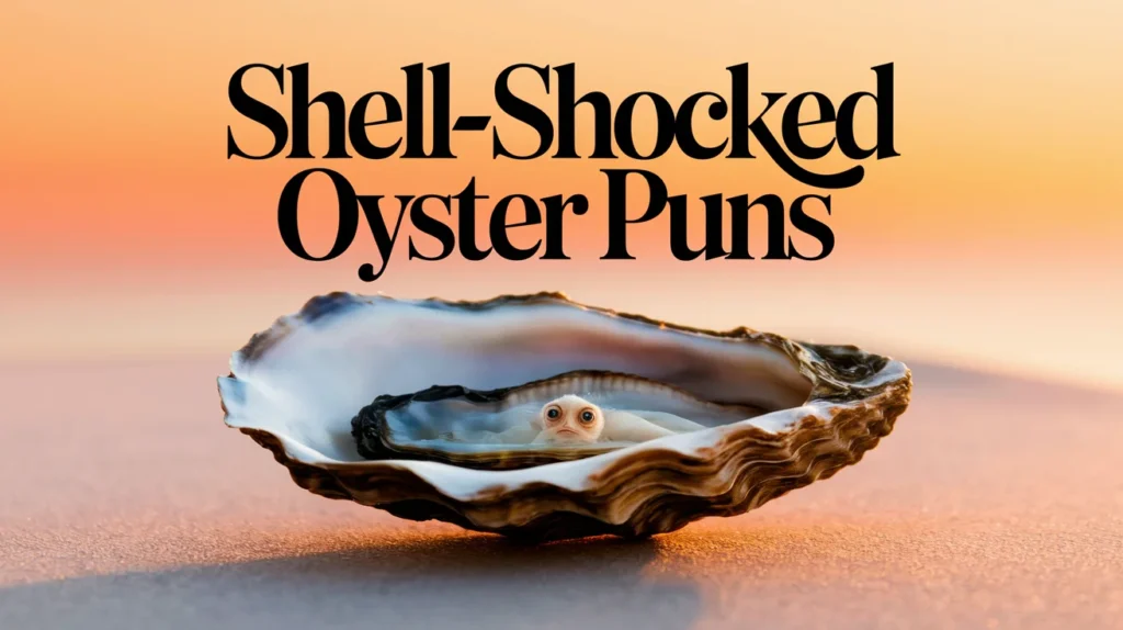 Shell-shocked Oyster Puns