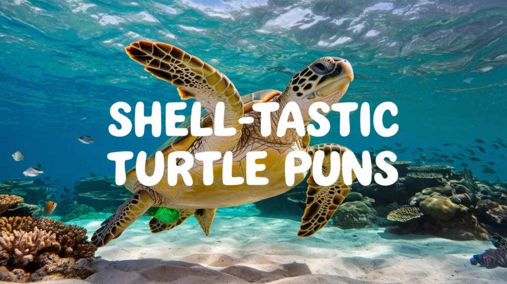 Shell-tastic Turtle Puns