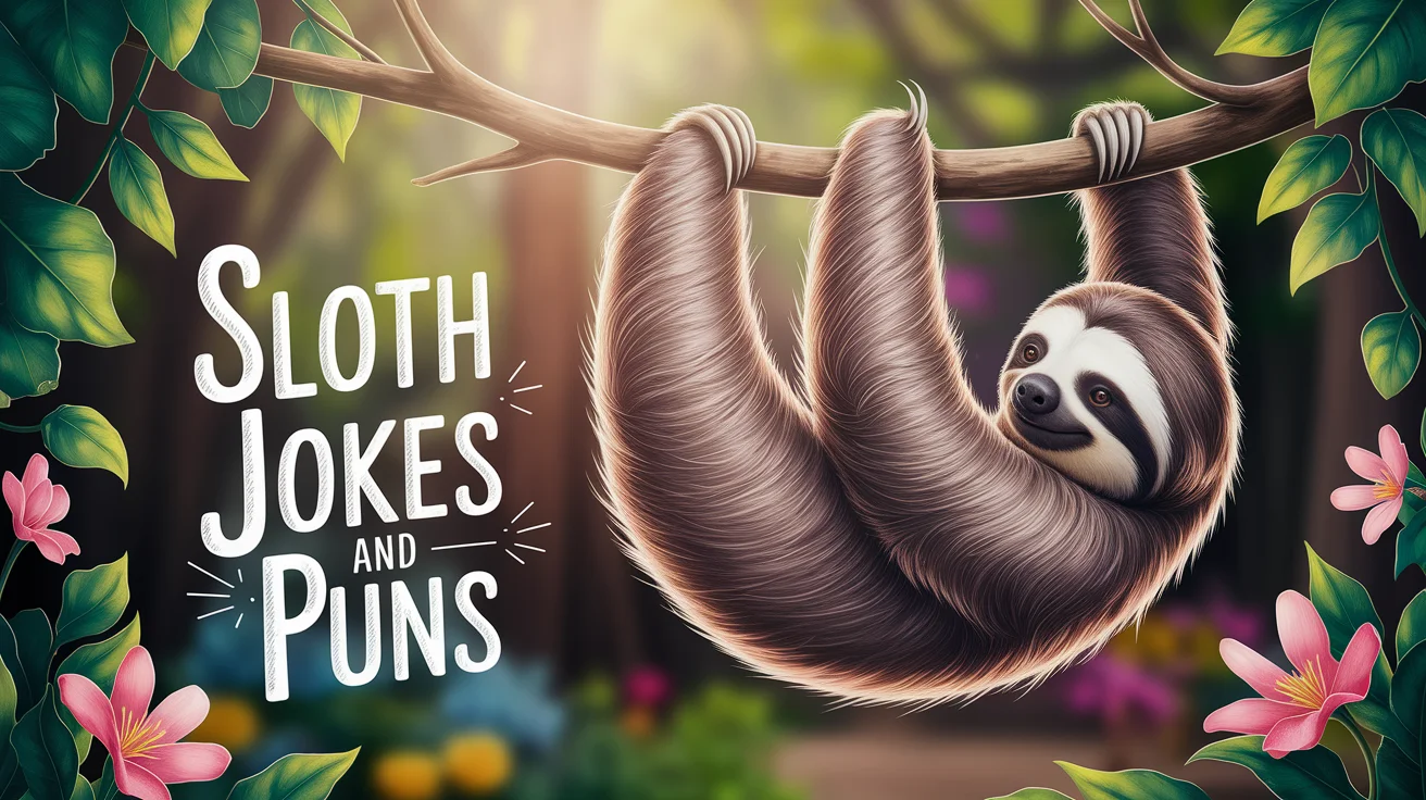 Sloth Jokes and Puns