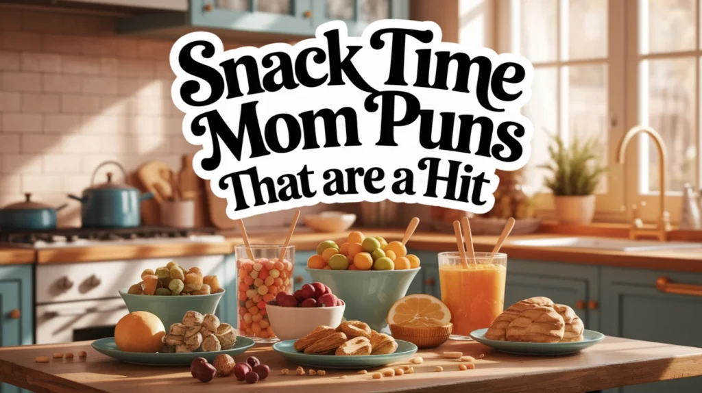 Snack Time Mom Puns That Are a Hit