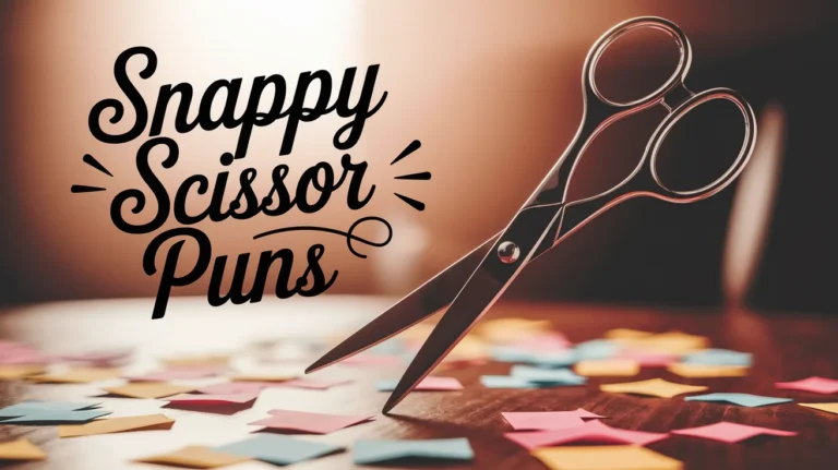 Snappy Scissor Puns