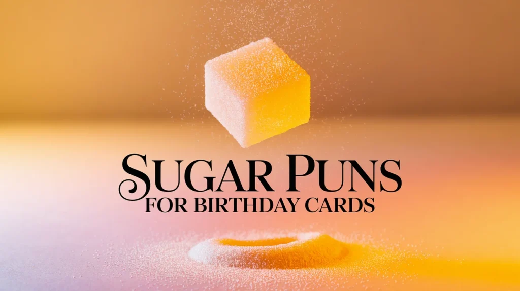 Sugar Puns for Birthday Cards