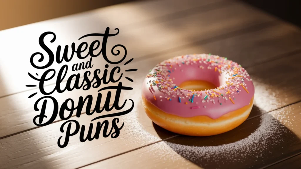 Sweet and Classic Donut Puns