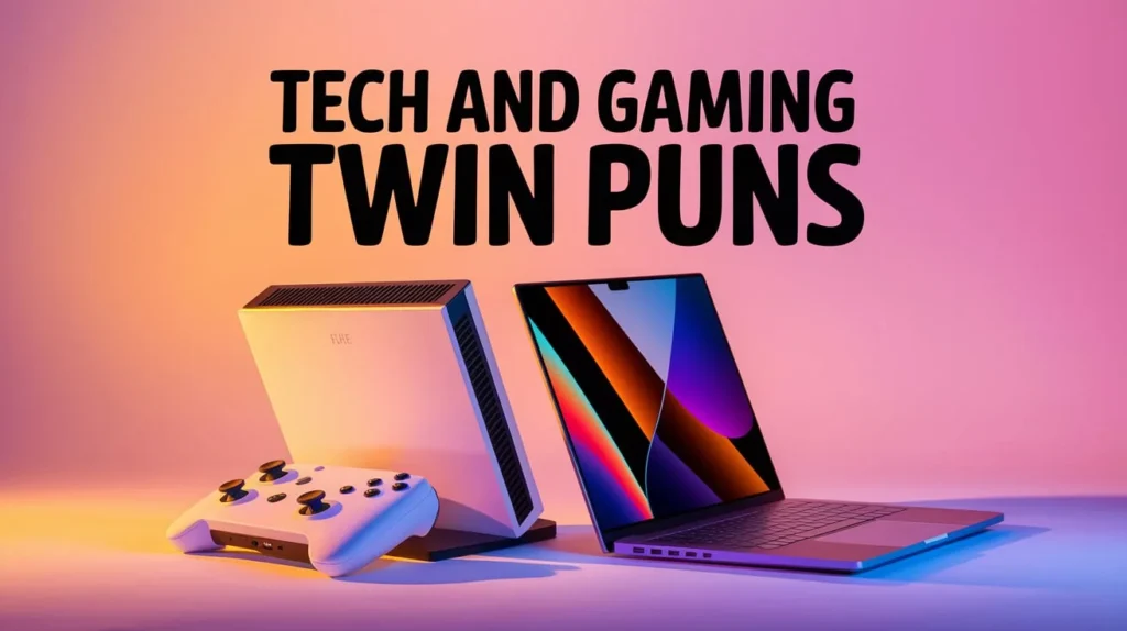 Tech and Gaming Twin Puns