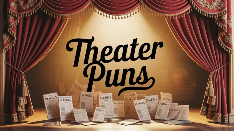 Theater Puns