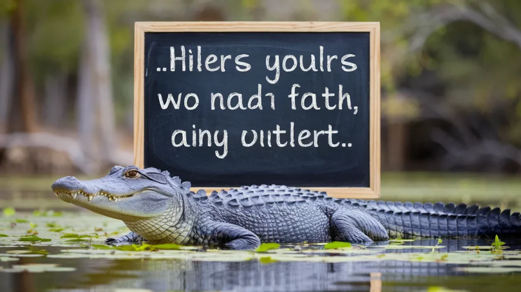 Witty Alligator Puns