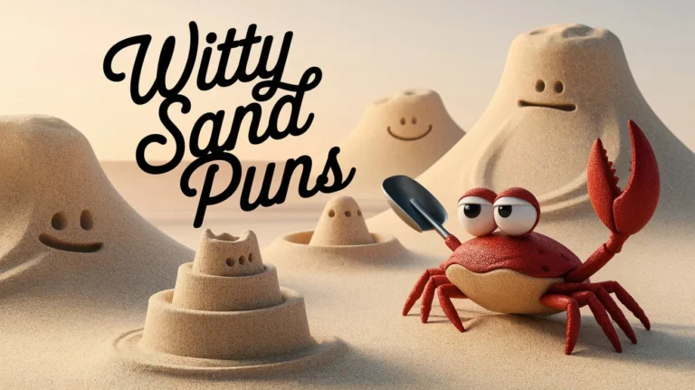 Witty Sand Puns