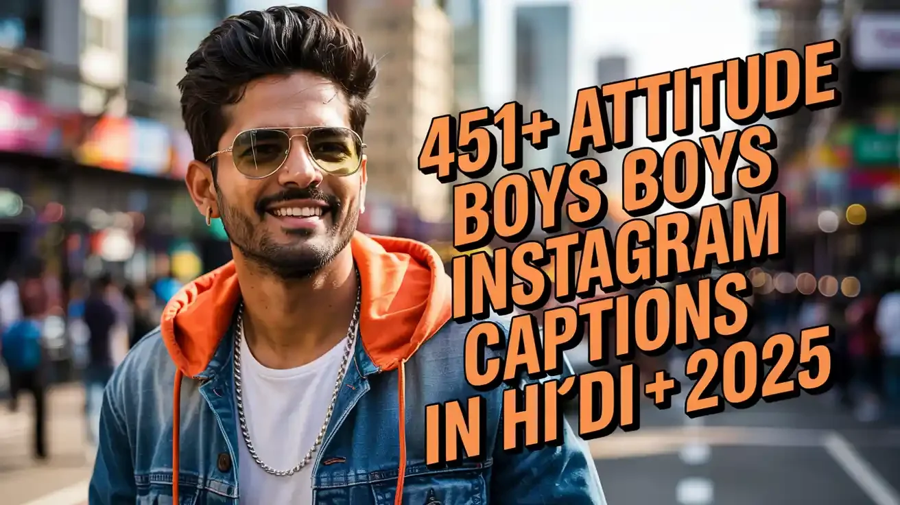 Attitude Boys Instagram Captions In Hindi