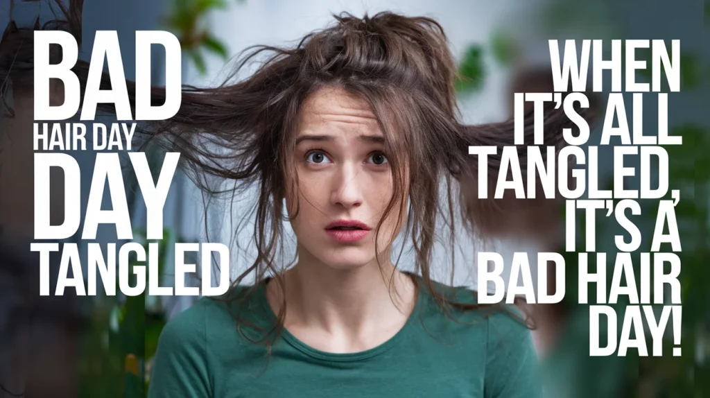 Bad Hair Day Puns for When It’s All Tangled