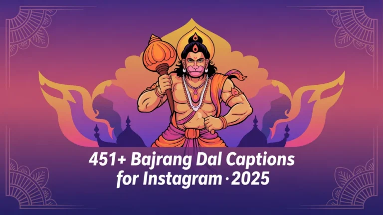 Bajrang Dal Captions For Instagram