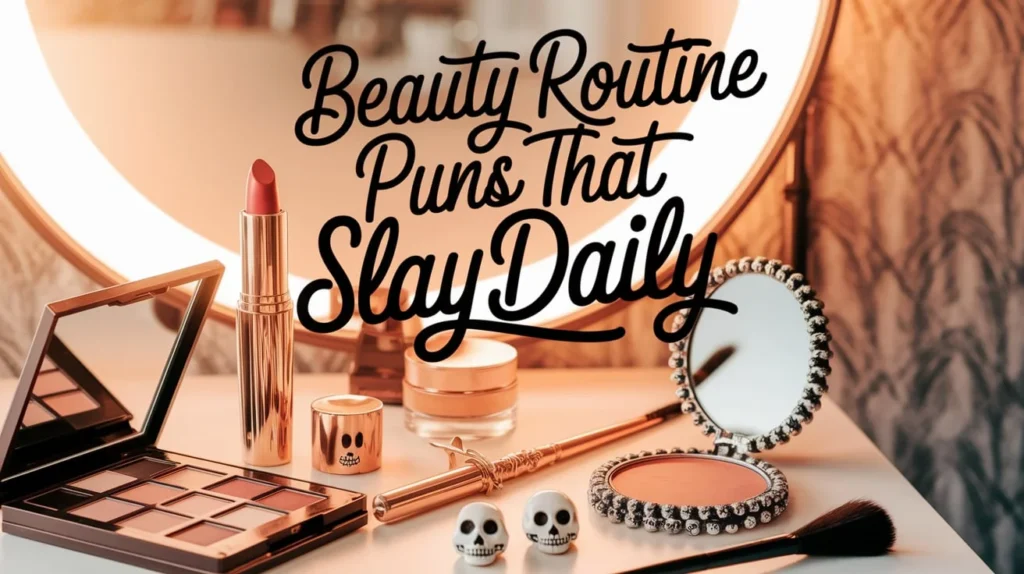 Beauty Routine Puns That Slay Daily