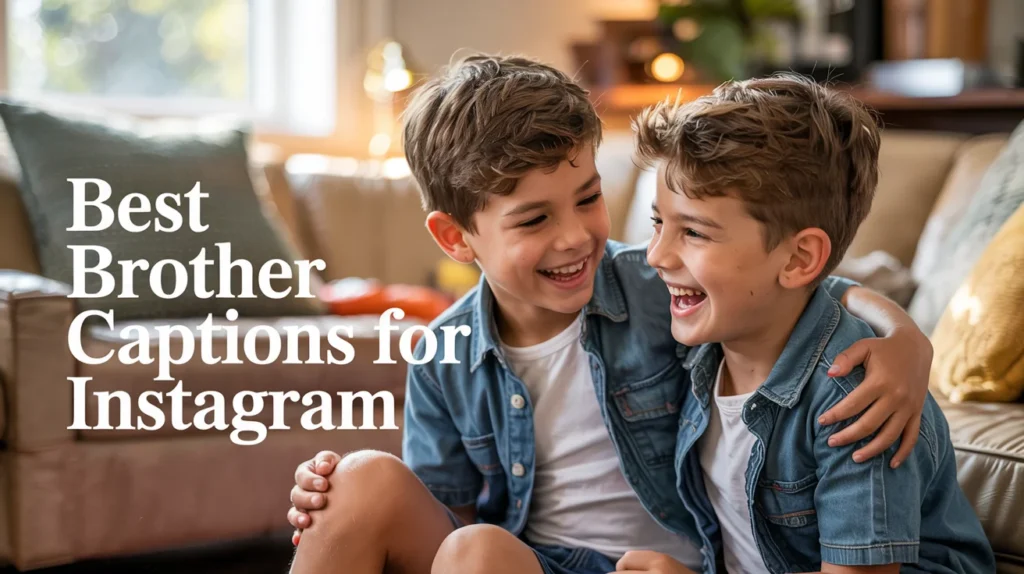 Best Brother Captions for Instagram