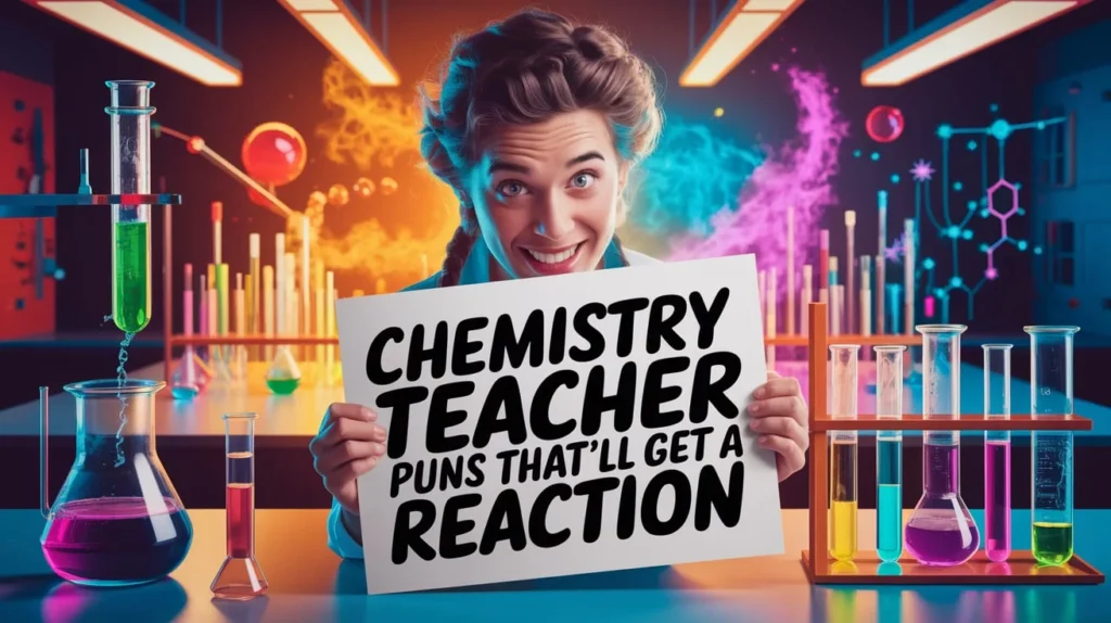 Chemistry Teacher Puns That’ll Get a Reaction