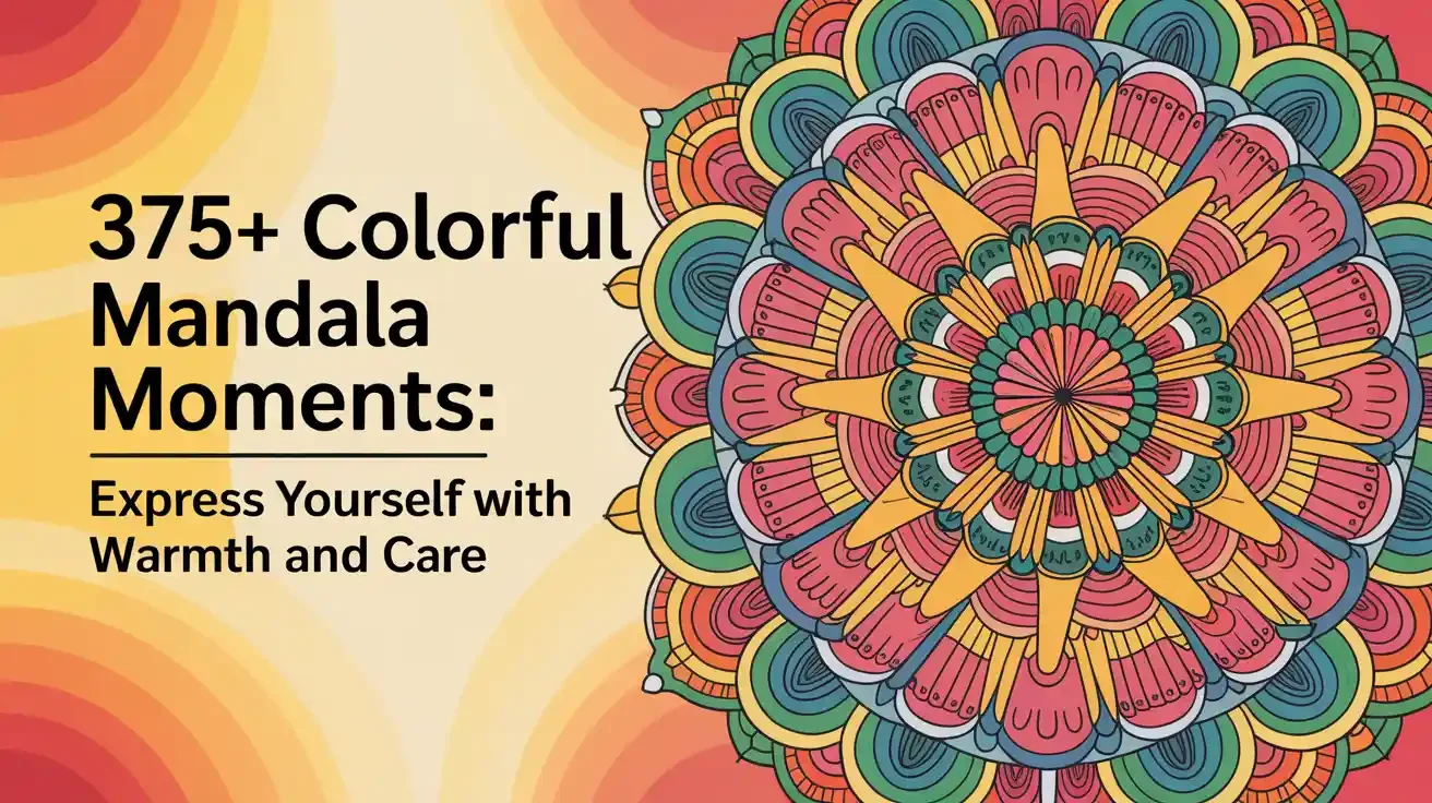 Colorful Mandala Moments