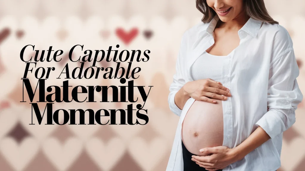 Cute Captions for Adorable Maternity Moments