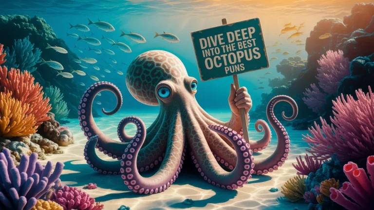 Dive Deep into the Best Octopus Puns