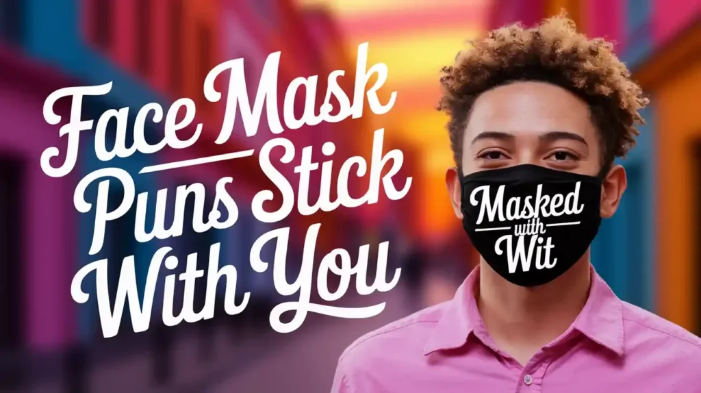 Face Mask Puns That Stick With You 