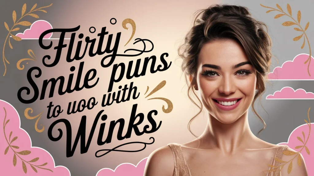 Flirty Smile Puns to Woo With Winks