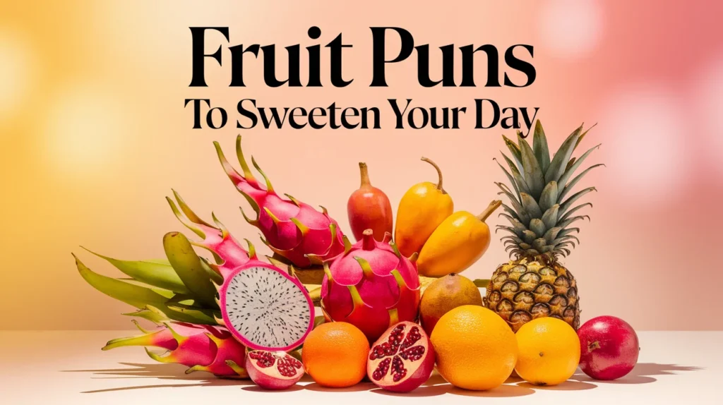 Fruit Puns to Sweeten Your Day