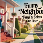 Funny Neighbor Puns & Jokes One-Liner