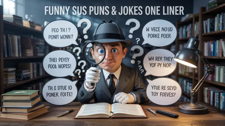 Funny Sus Puns & Jokes One Liner