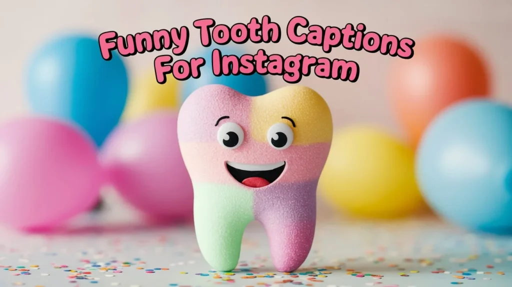 Funny Tooth Captions for Instagram
