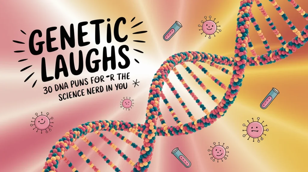 Genetic Laughs: 30 DNA Puns for the Science Nerd in You