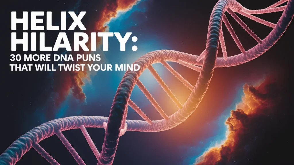 Helix Hilarity: 30 More DNA Puns That Will Twist Your Mind