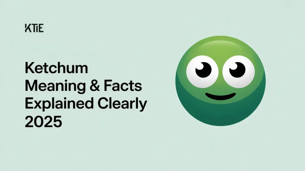 Ketchum Meaning & Facts Explained Clearly