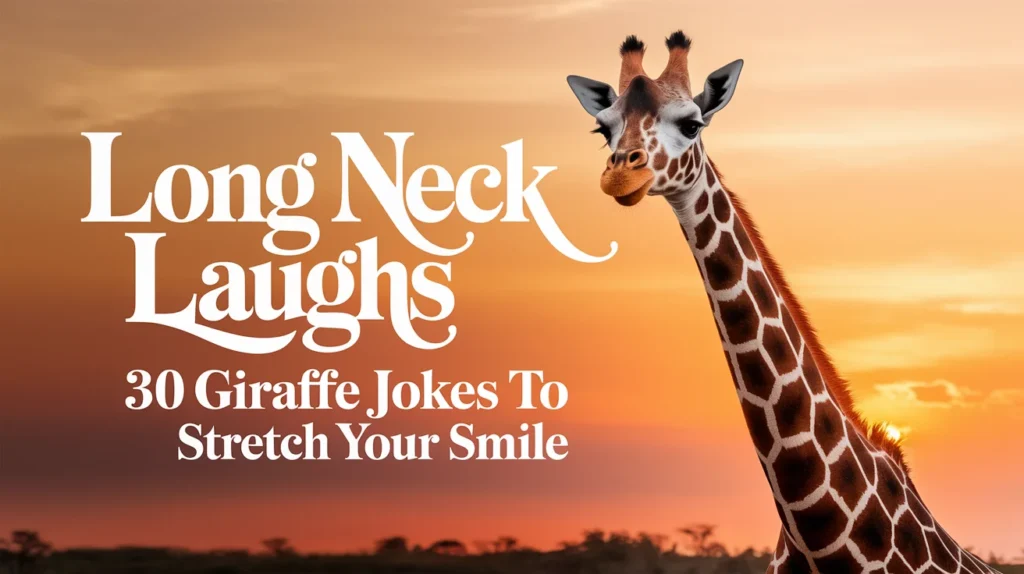 Long Neck Laughs: 30 Giraffe Jokes to Stretch Your Smile